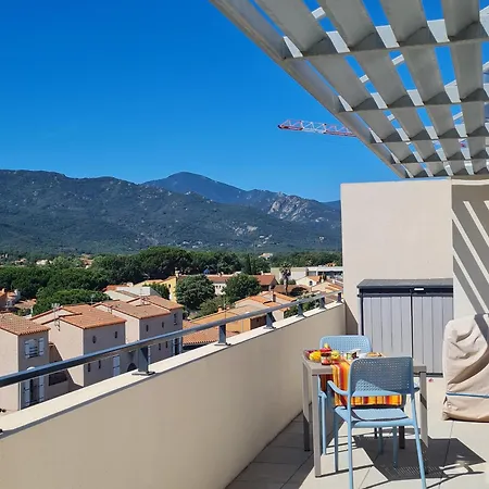Apartment T3 Avec Grande Terrasse Et Vue Sur Les Alberes - Fr-1-732-85