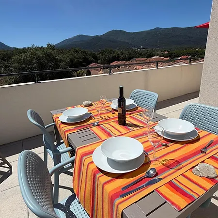 Appartamento T3 Moderne Avec Grande Terrasse, Climatisation Et Parking à 10 Min De La - Fr-1-732-85 *