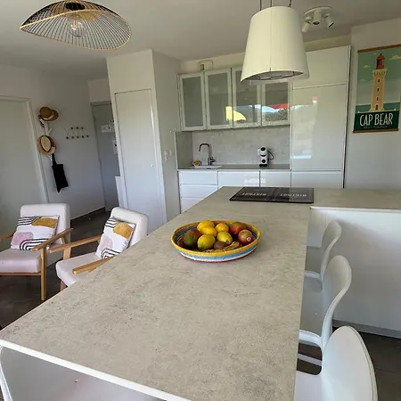 T3 Avec Grande Terrasse Et Vue Sur Les Alberes - Fr-1-732-85 * أرجيليه- سور- مير